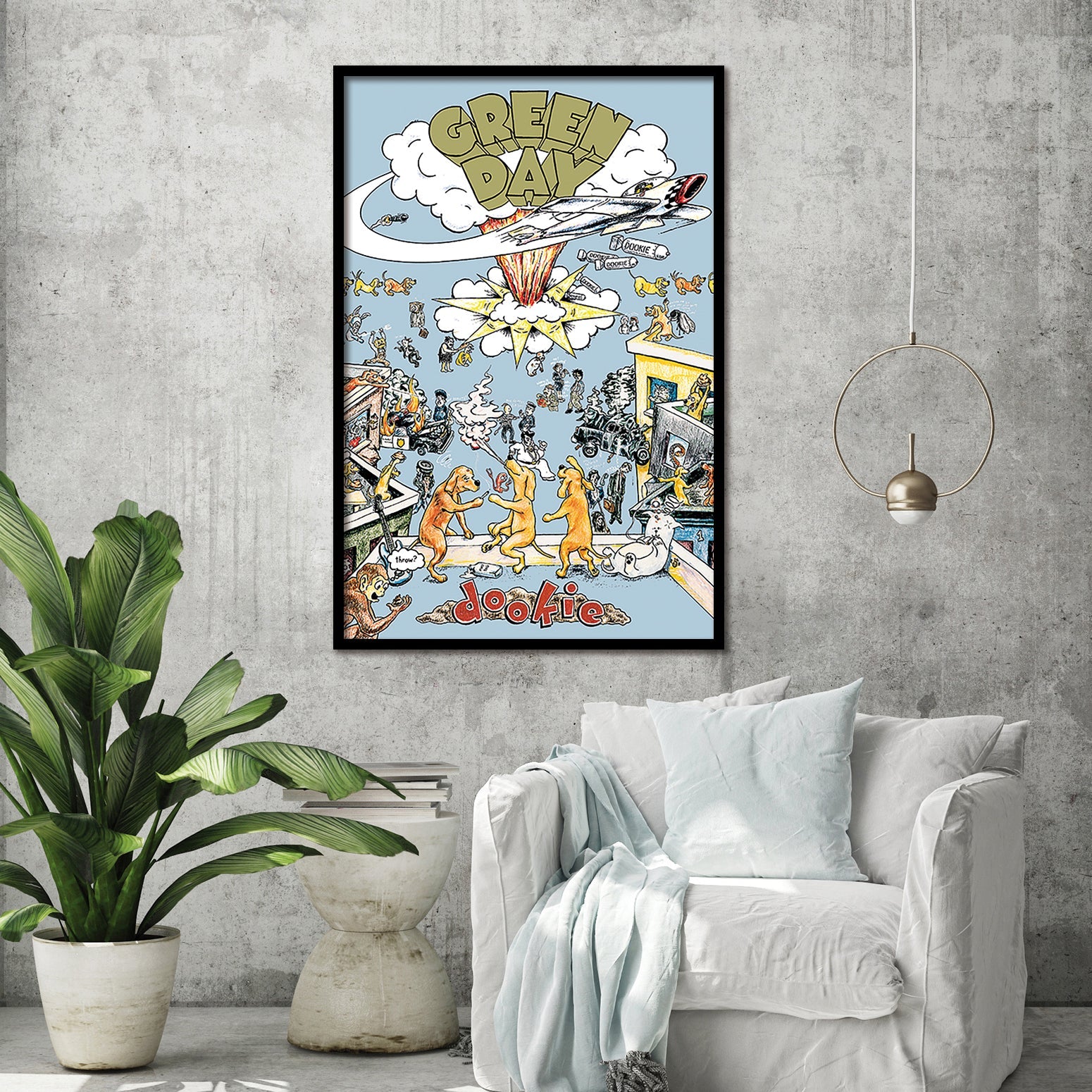 Green Day Dookie Poster