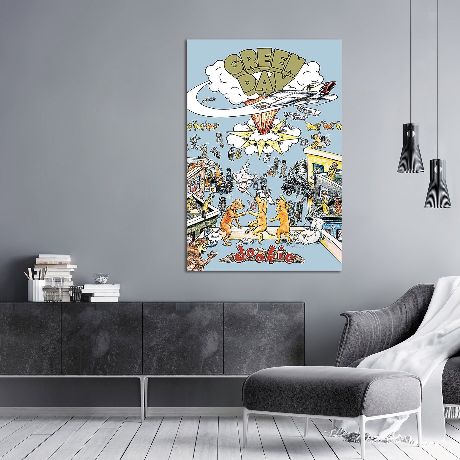 Green Day Dookie Poster