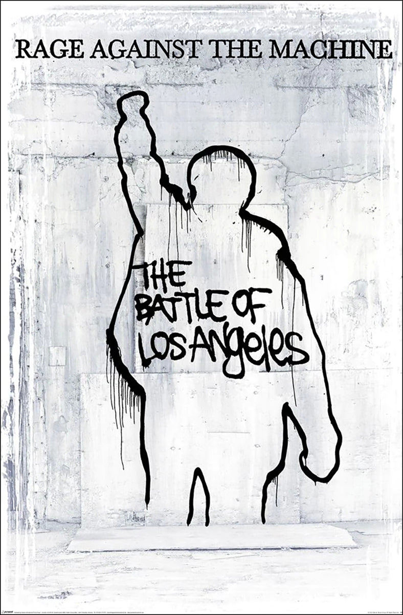 Rage Against The Machine The Battle of LA Poster