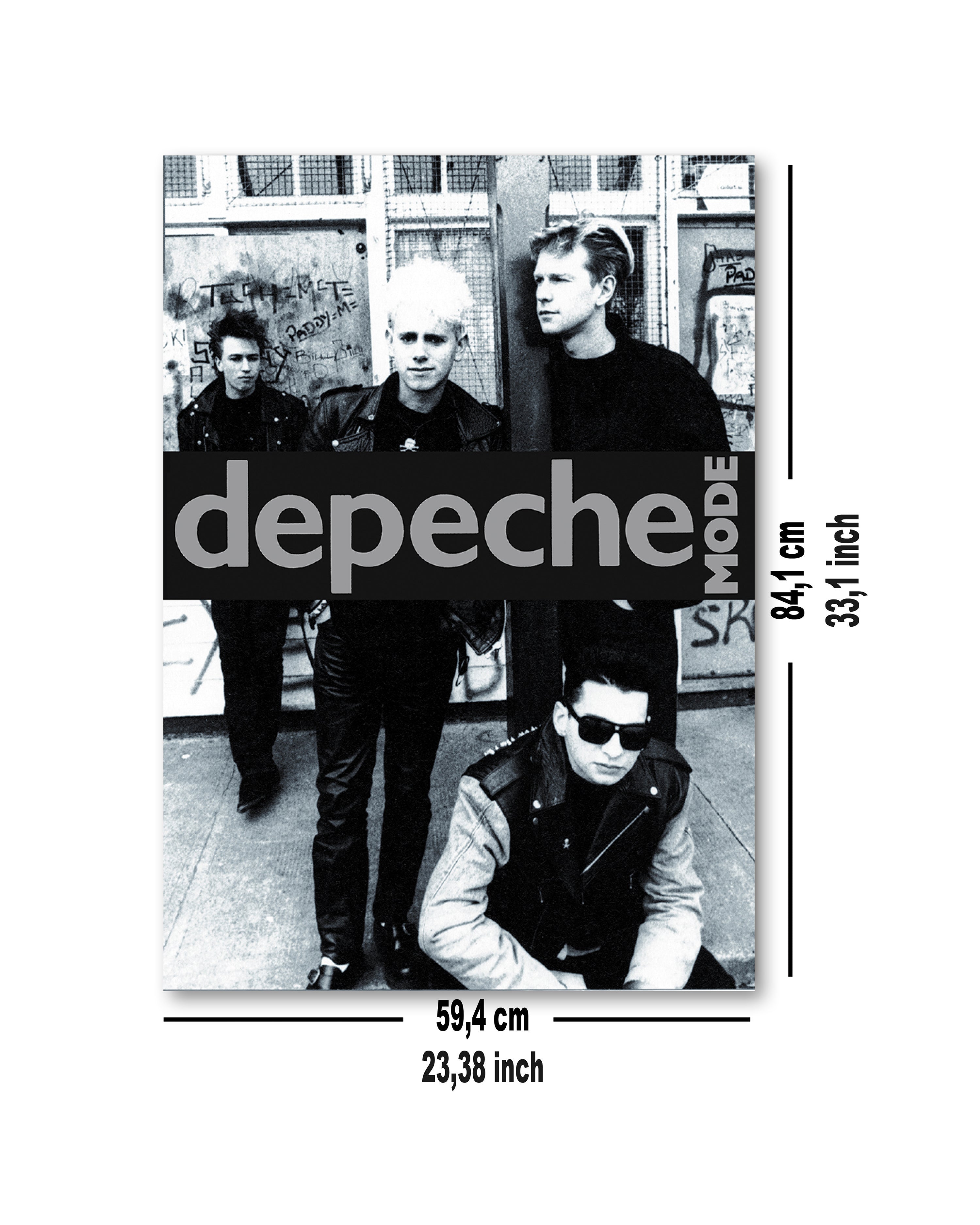 Depeche Mode Band Poster