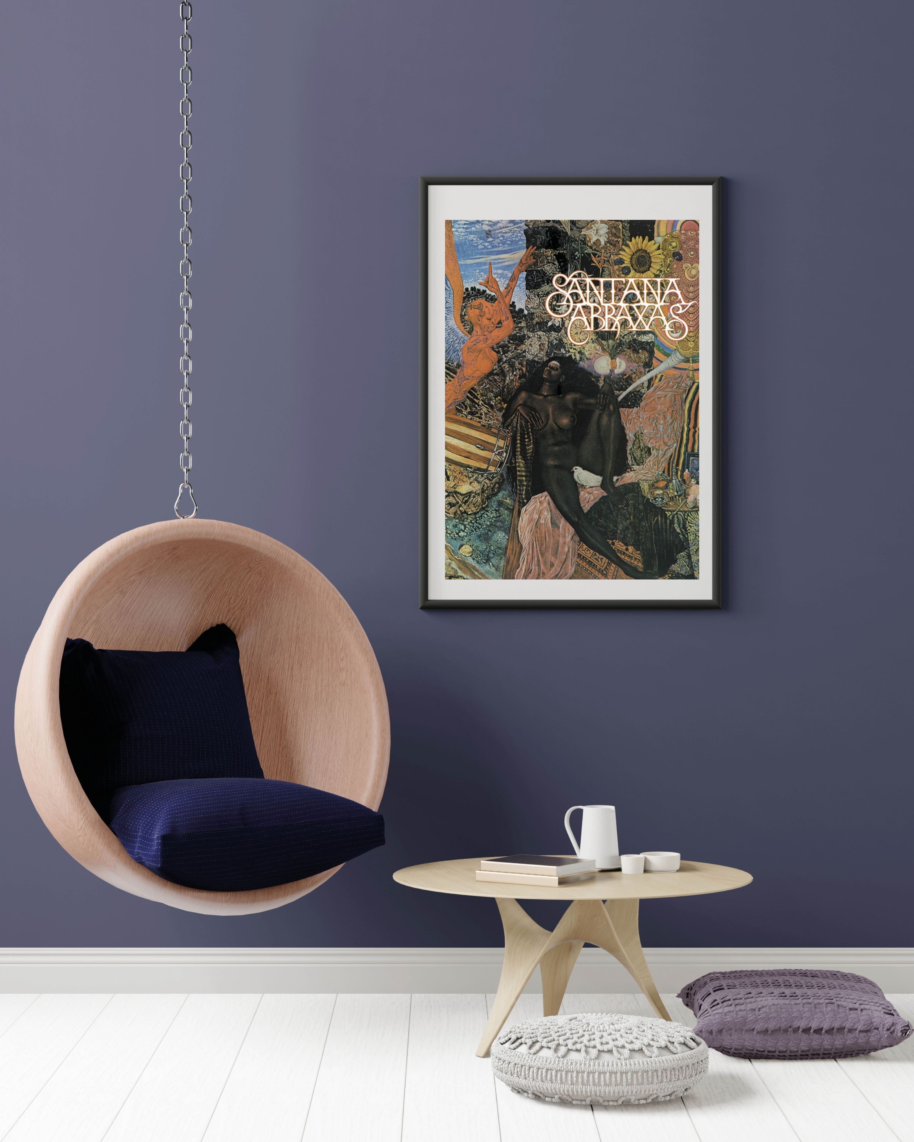 Santana Abraxas Poster