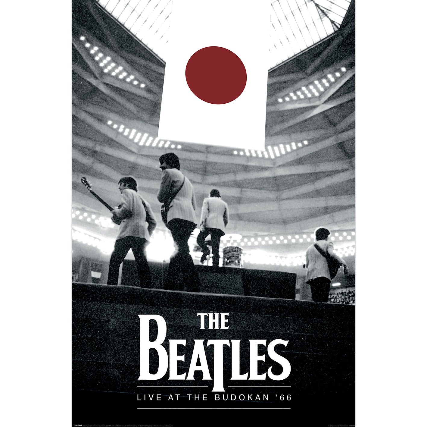 The Beatles Live At Budokan 1966 Poster