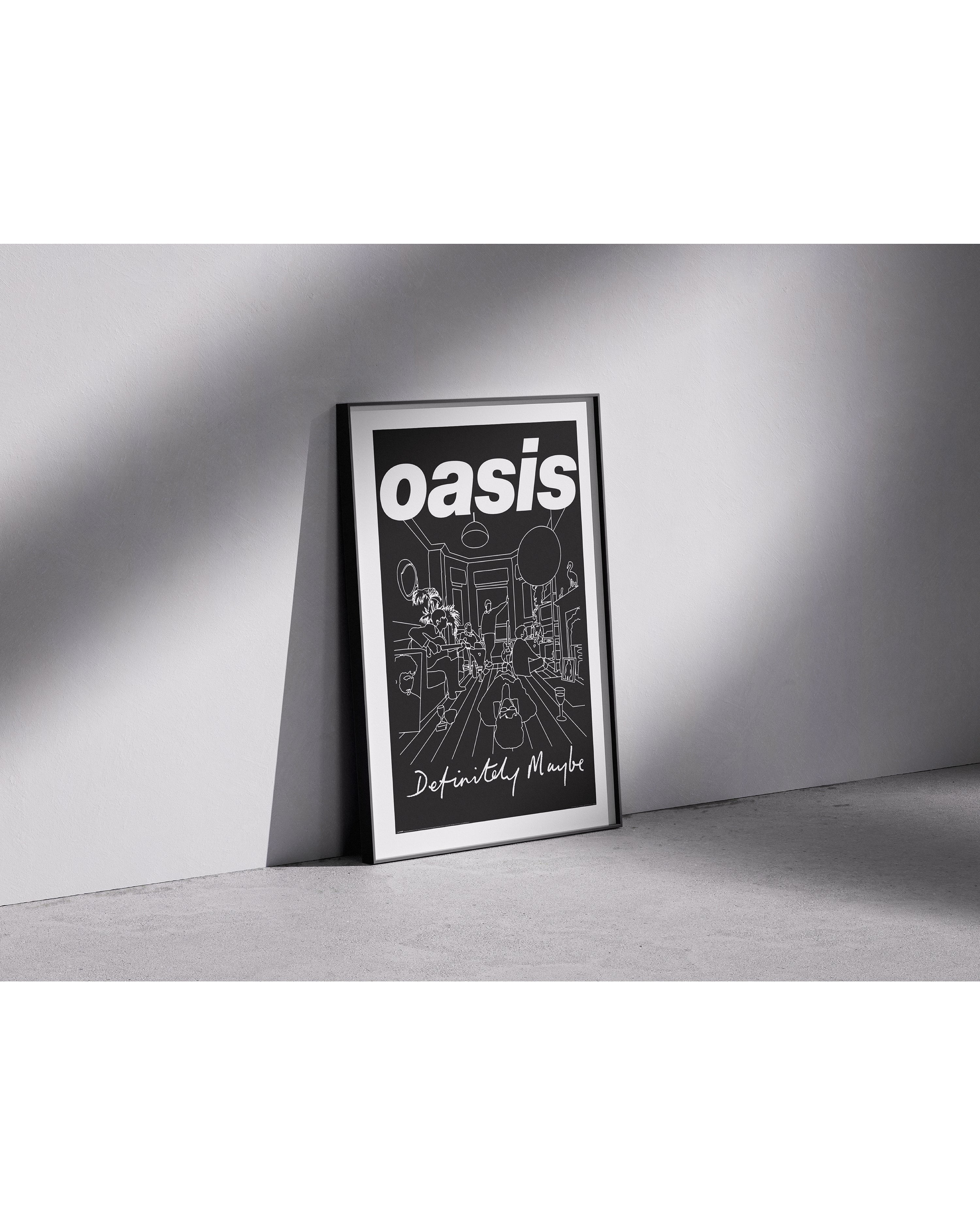 Oasis Definitely Maybe Poster