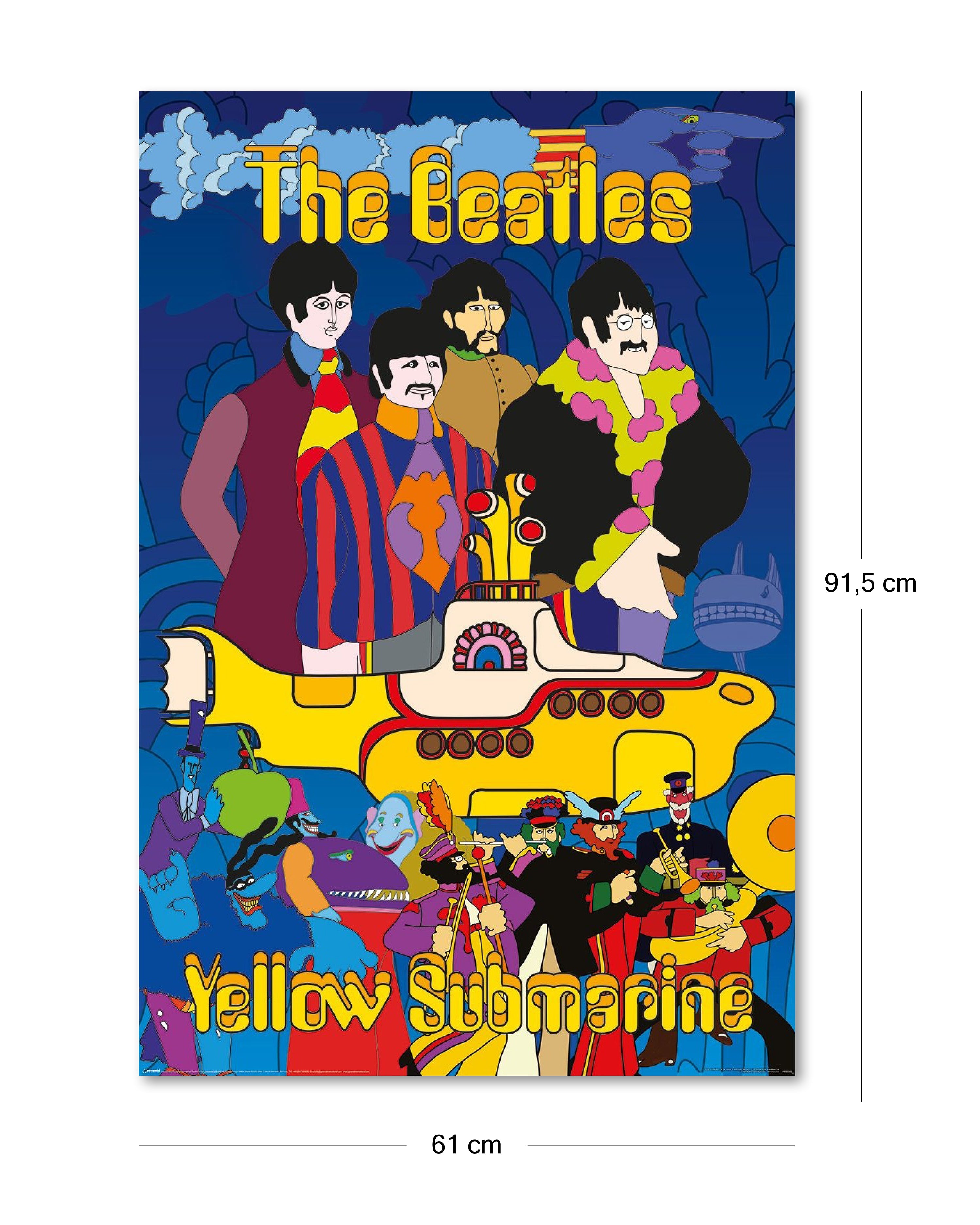 The Beatles Yellow Submarine Poster