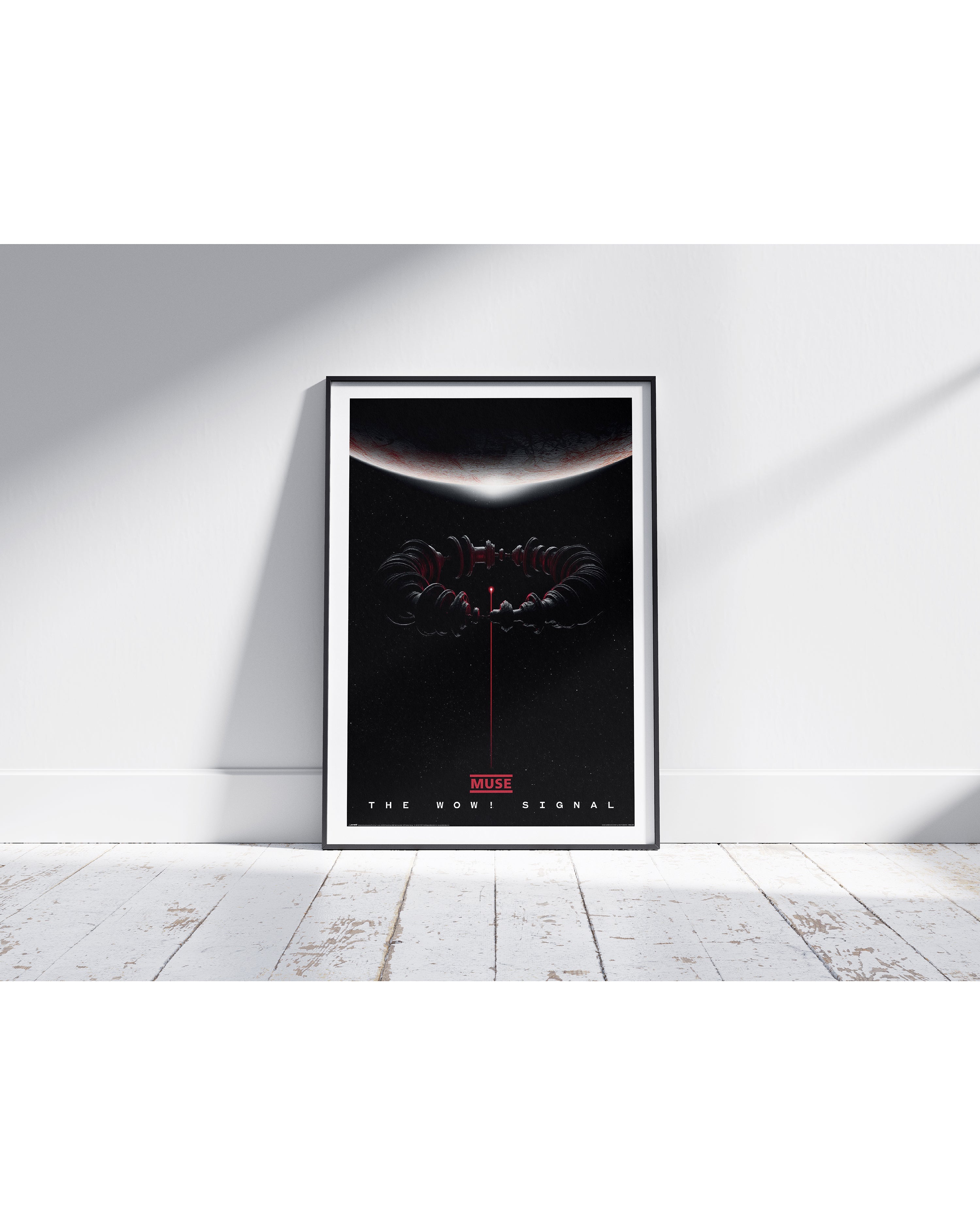 Muse Album Cover The Wow! Signal Poster