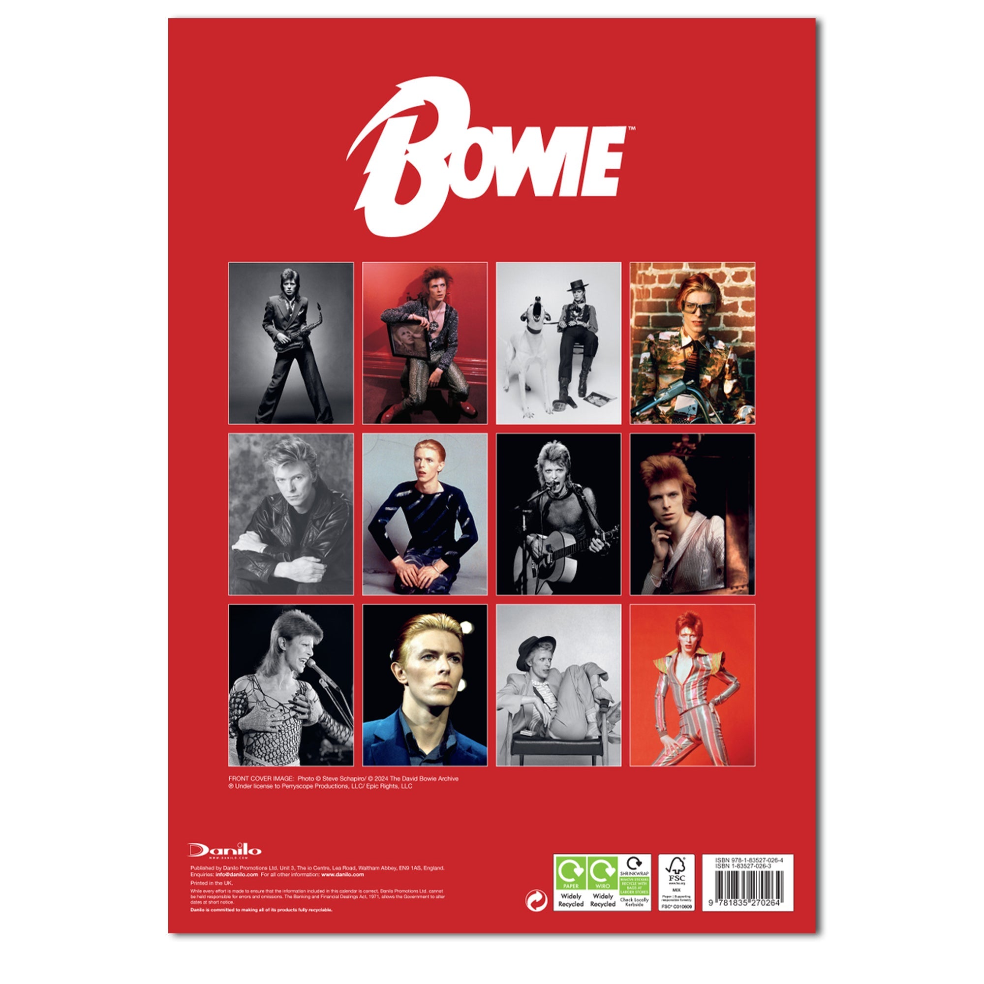 David Bowie 2025 Kalender