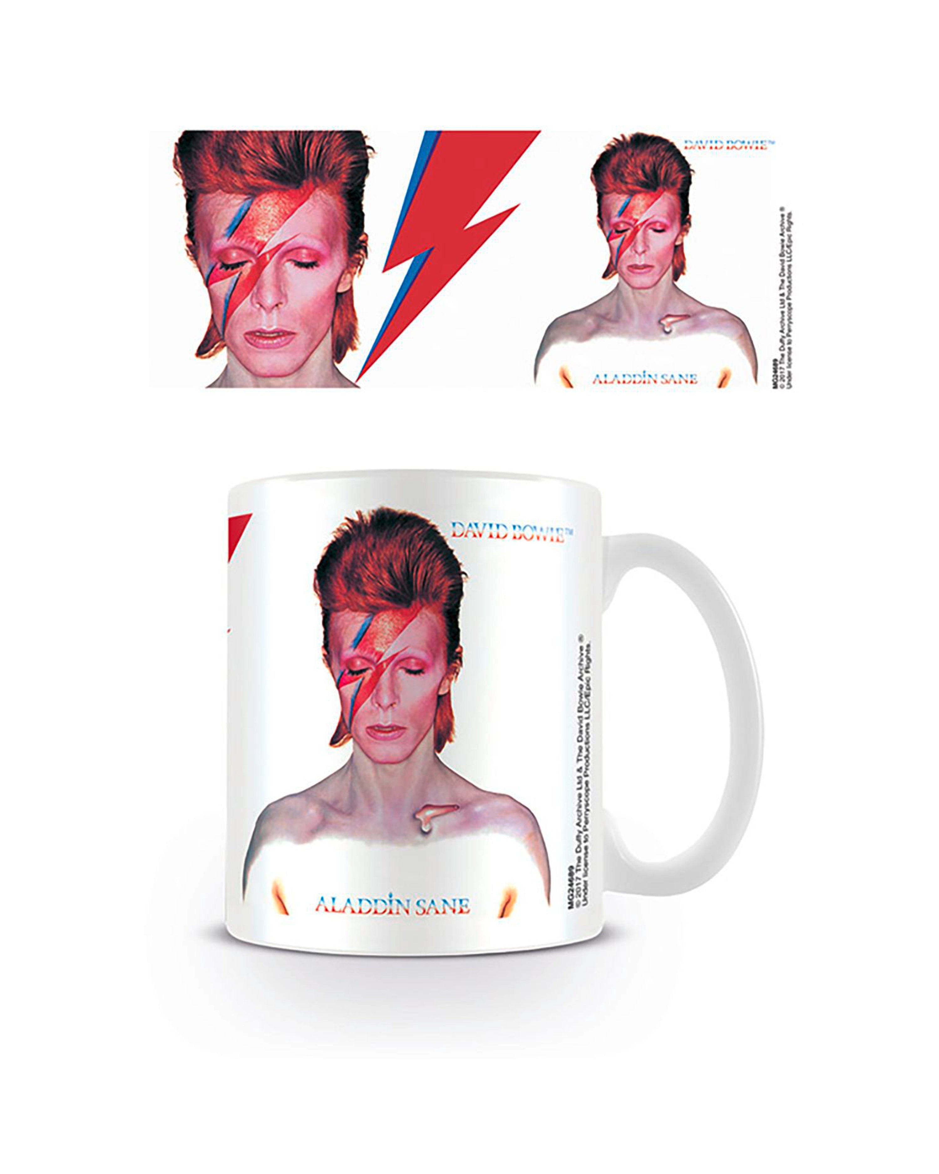 David Bowie Aladdin Sane Tasse