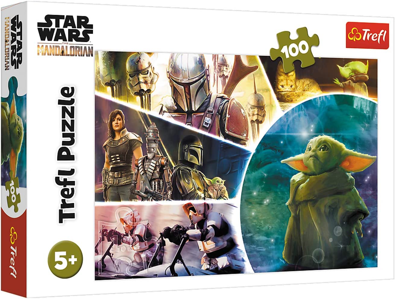 Trefl, Puzzle, Baby Yoda, 100 Teile Neu