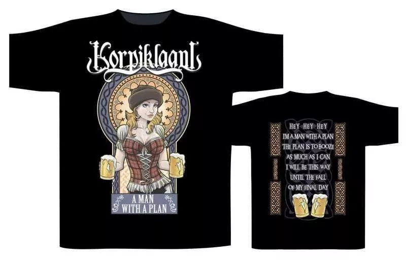 Korpiklaani A Man With A Plan T T-Shirt