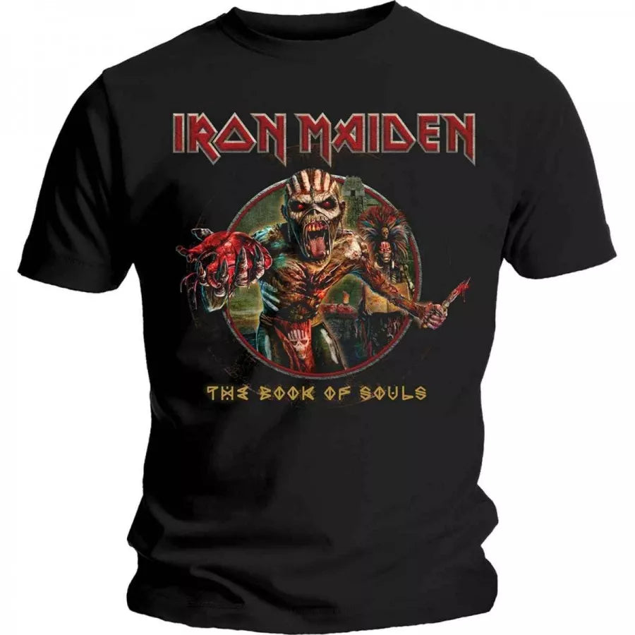 Iron Maiden Eddie's Heart - The book of souls T-Shirt