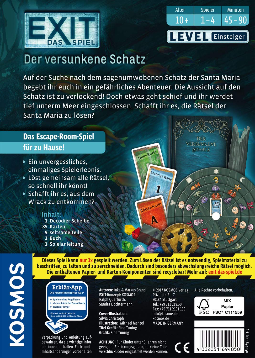 Kosmos 694050 - EXIT: Der versunkene Schatz