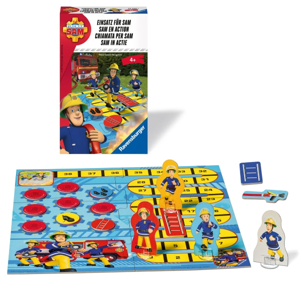 Ravensburger 23430 - Mitbringspiel Feuerwehrmann Sam: Einsatz für Sam