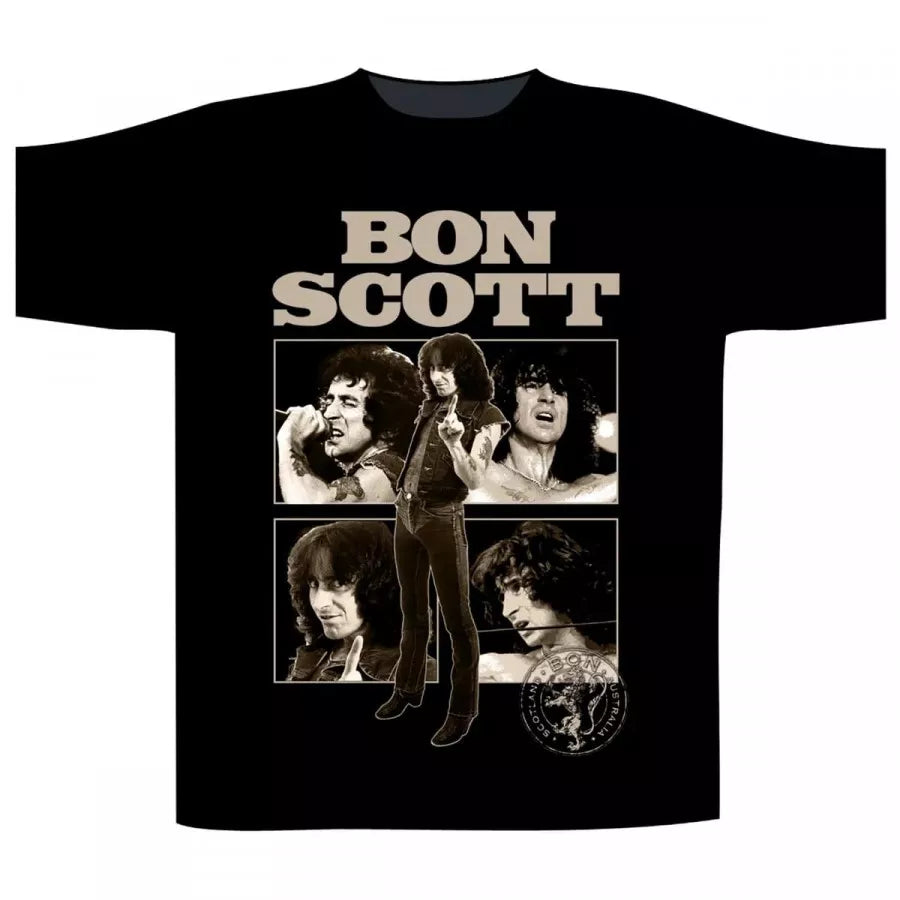 Bon Scott Collage T-Shirt