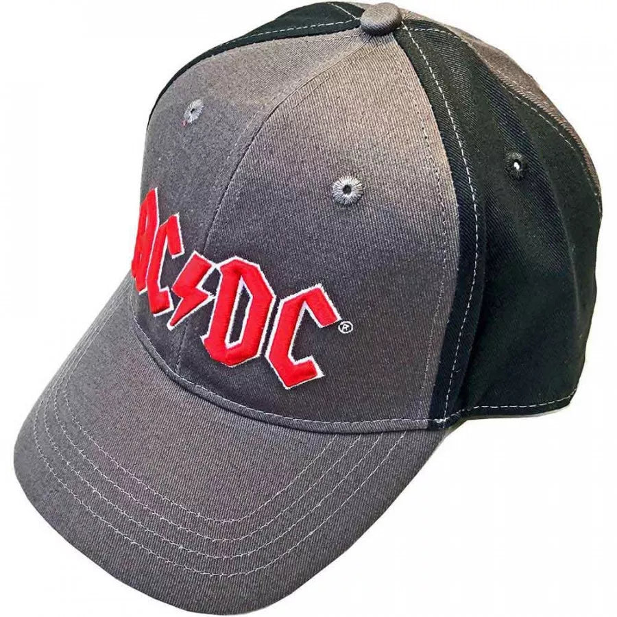 Ac/Dc Red Logo 2 Tone Cap