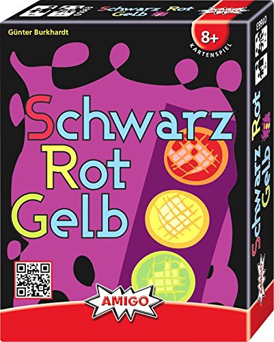 Amigo 01663 - Schwarz Rot Gelb - Kartenspiel