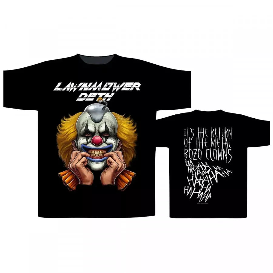 Lawnmower Deth Bozo Clown T-Shirt