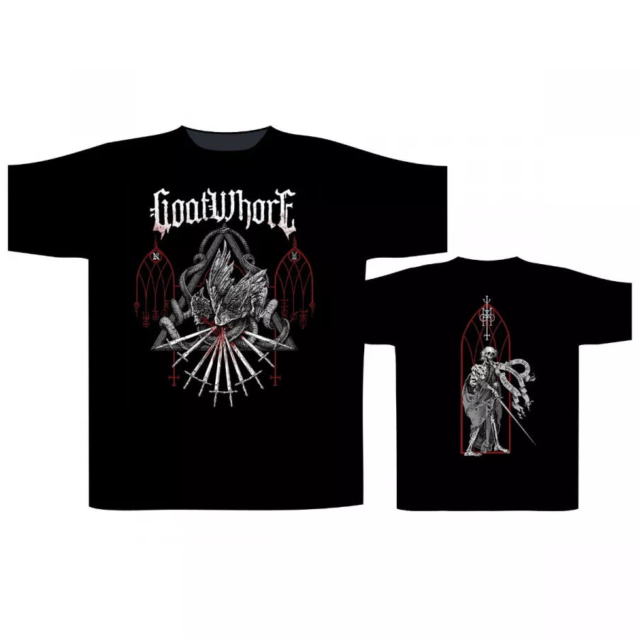 Goatwhore Savage Front & Back Print for Extreme Metal Retail T-Shirt