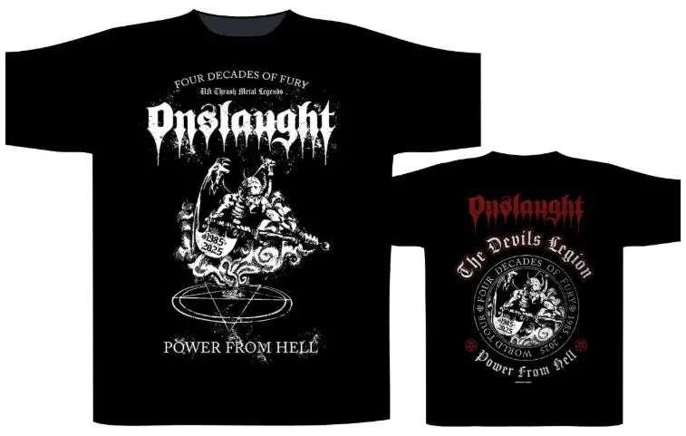 Onslaught Power From Hell T-Shirt