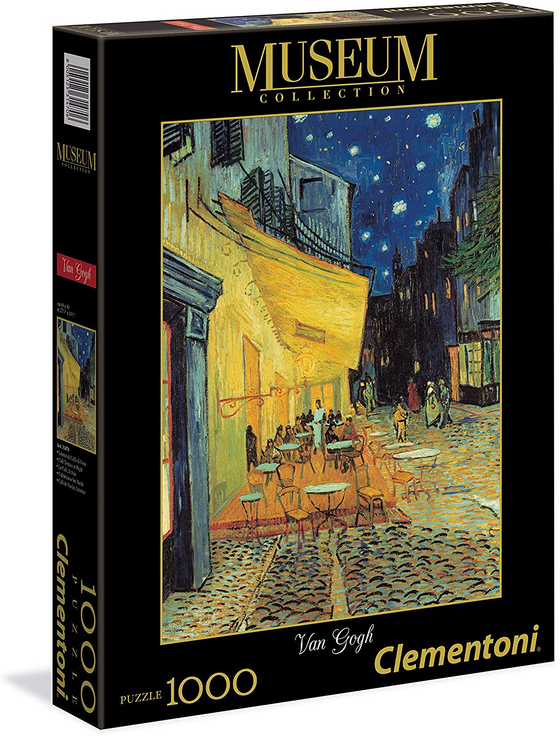 Museum Collection - 1000 Teile Puzzle - Van Gogh - Cafèterrasse bei Nacht