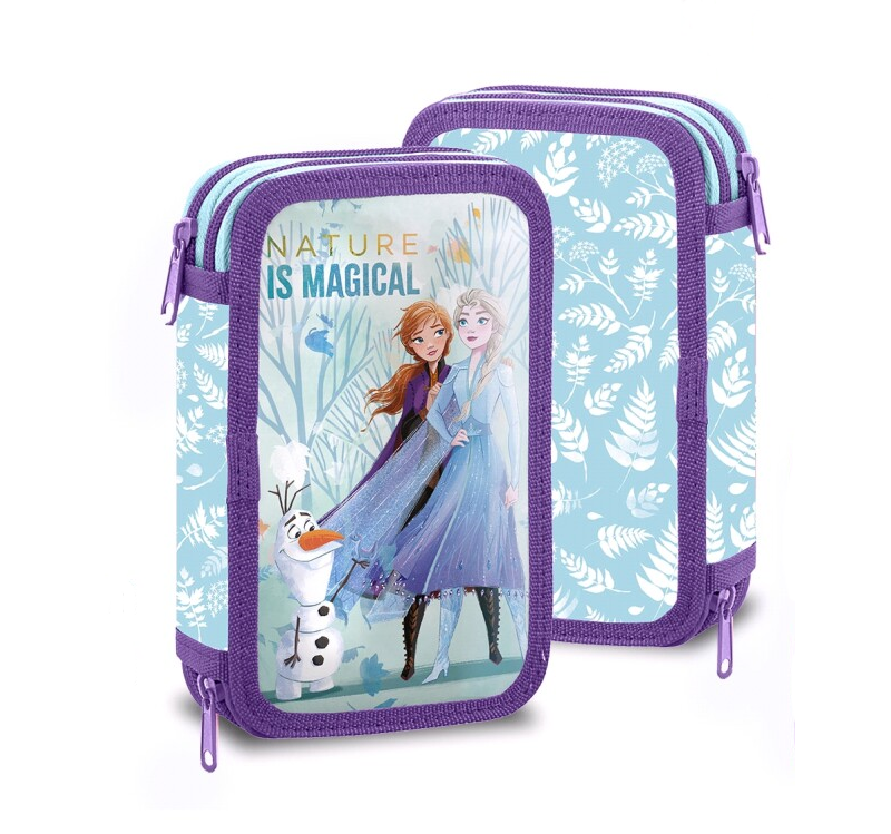 Disney Frozen 2 / Die Eiskönigin 2 - gefülltes Doppeldecker Schüleretui