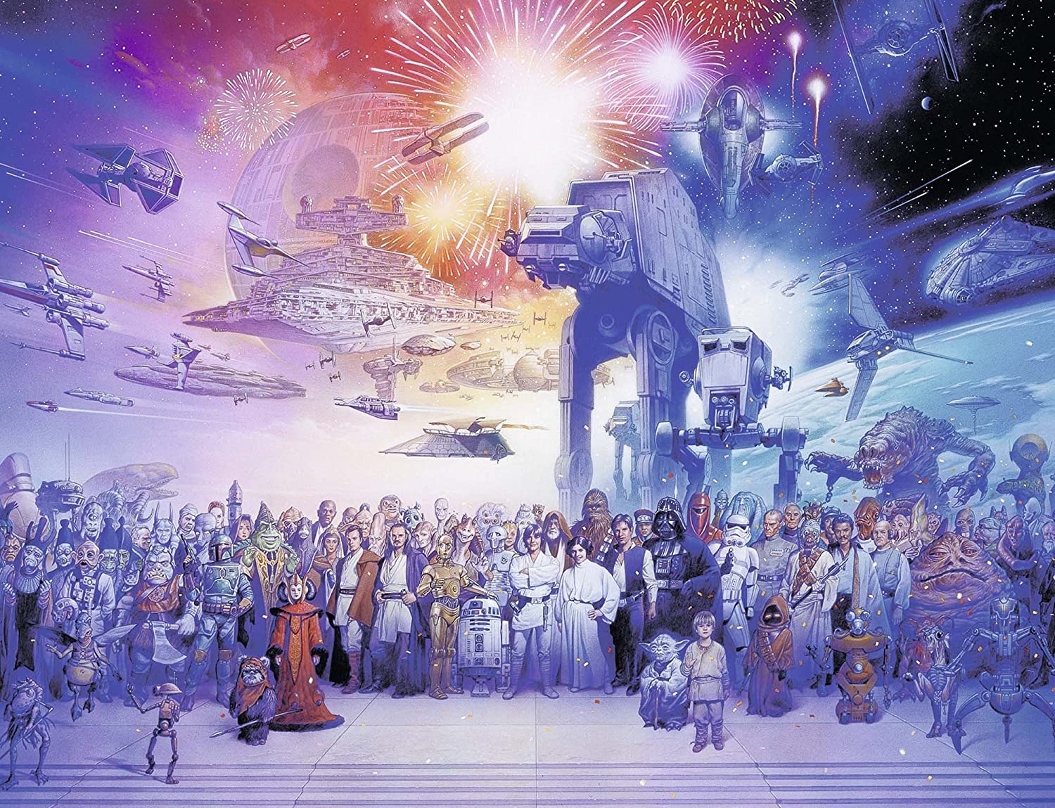 Star Wars - Universum Puzzle 2000 Teile