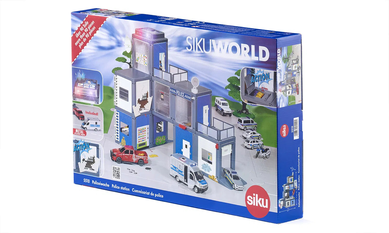 SIKU 5510 - Polizeistation - Modellauto