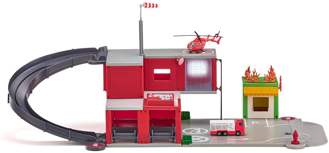 SIKU 5508 - Feuerwache  - Modellauto