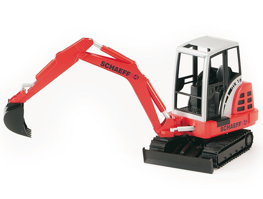 Bruder 02432 - Schaeff HR16 Minibagger, 1:16