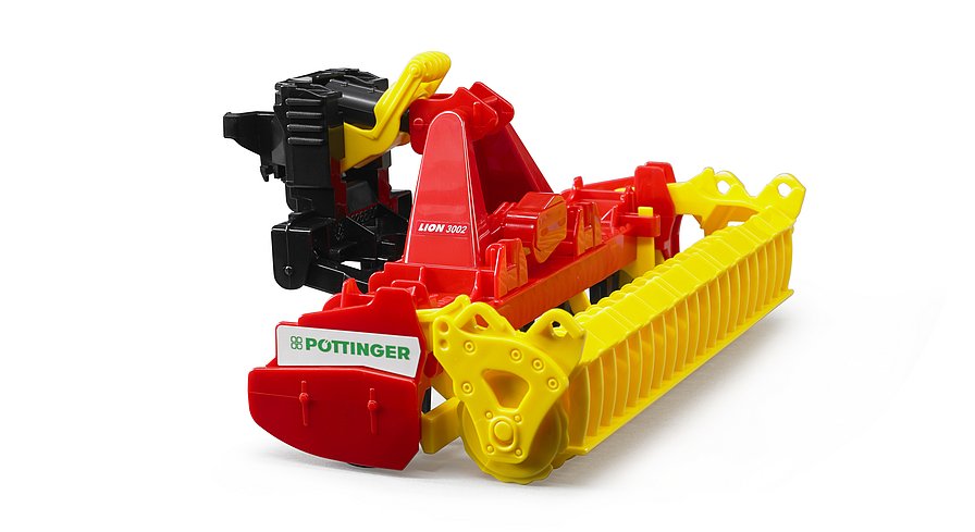 Bruder 02346 - Pöttinger Lion 3002 Kreiselegge, 1:16