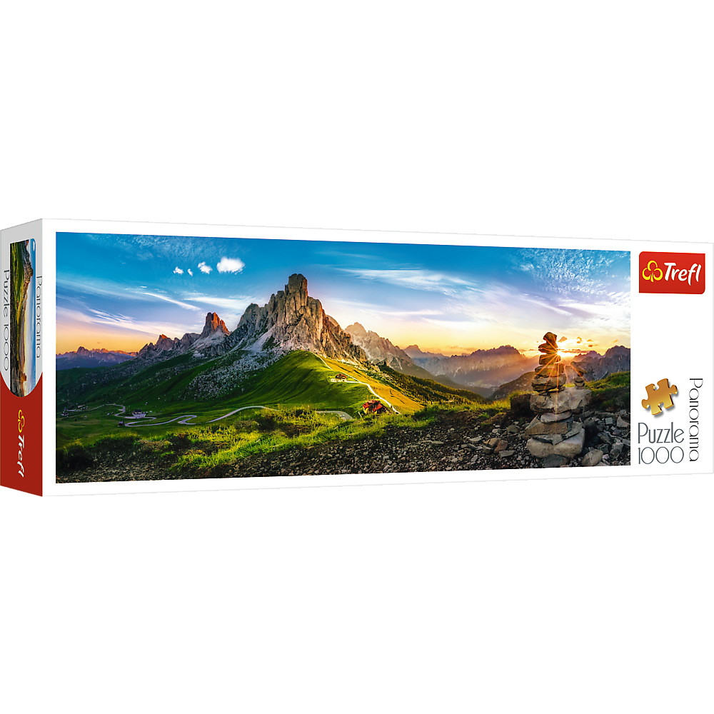 Passo di Giau, Dolomiten - Panorama Puzzle 29038 - 1000 Teile