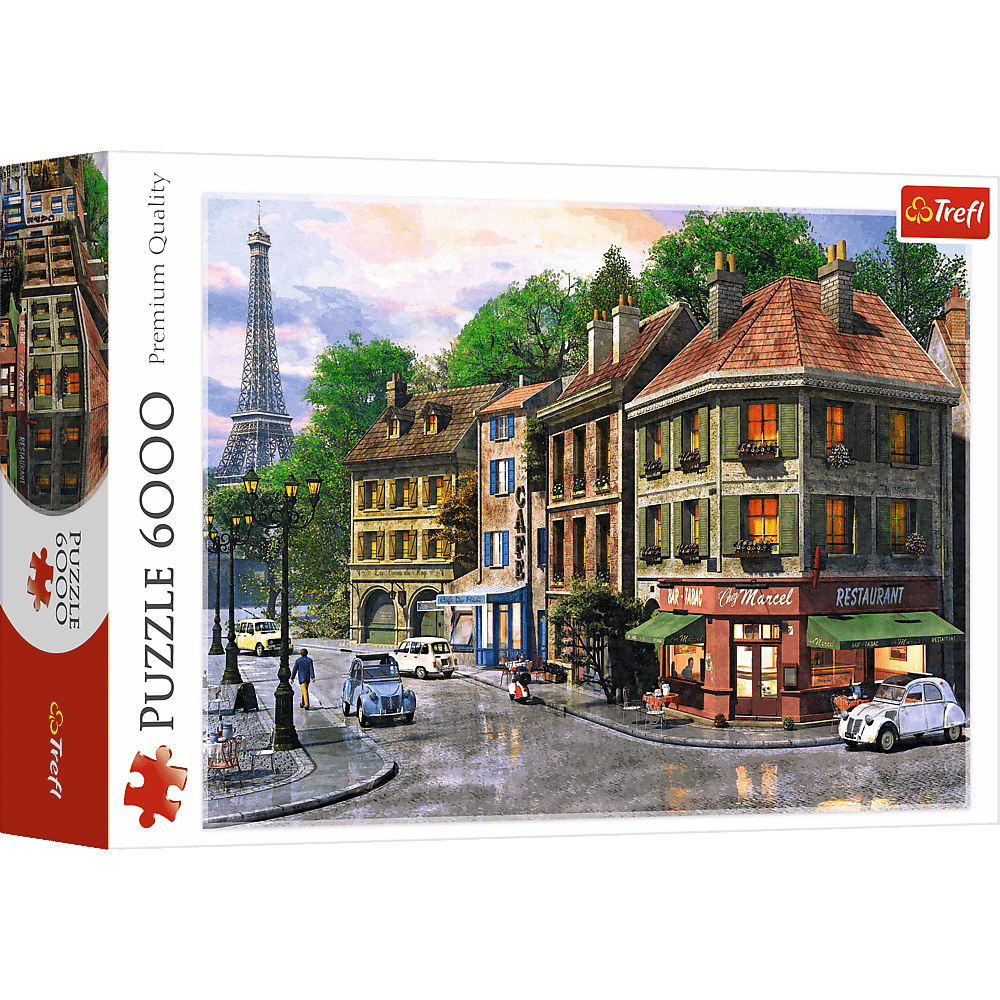Straße in Paris - Puzzle 6500 1 - 6000 Teile