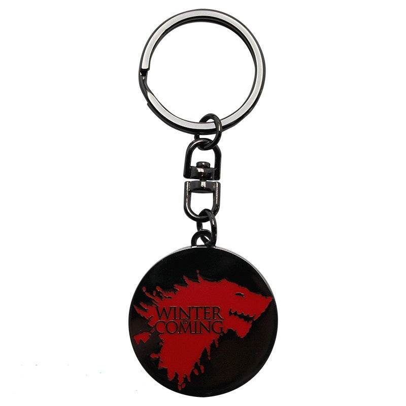 GAME OF THRONES - Schlüsselanhänger " Winter is coming