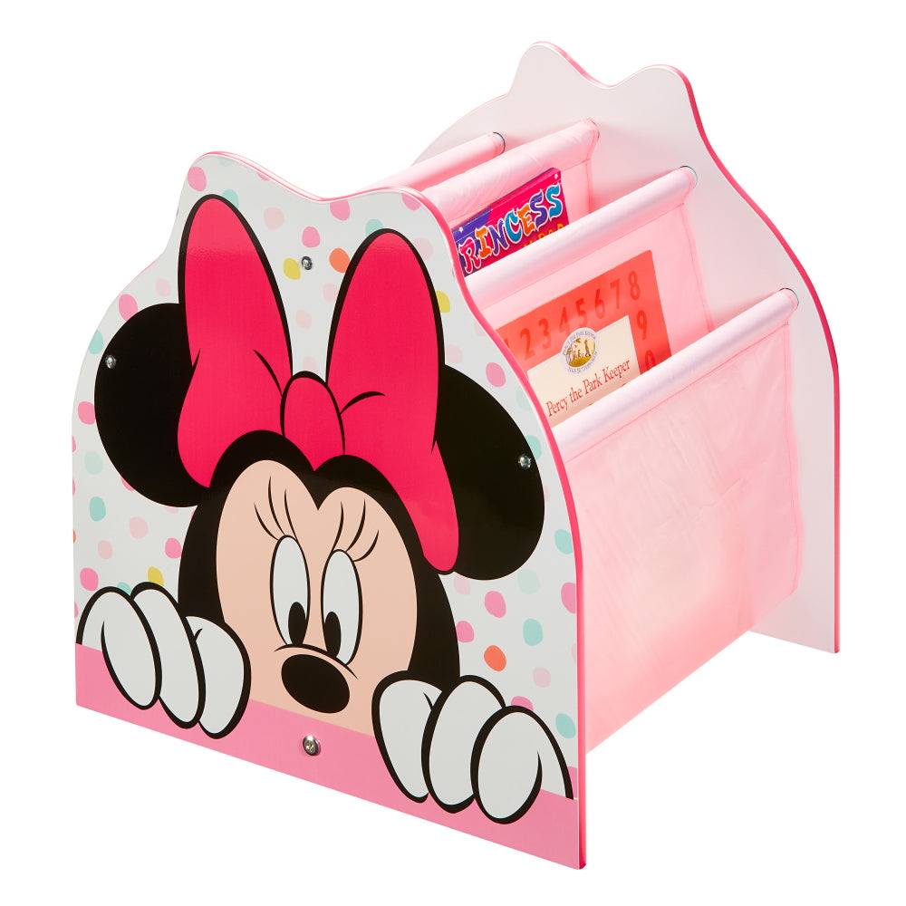 Minnie Mouse - Hängefach-Bücherregal für Kinder – Büchergestell für das Kinderzimmer