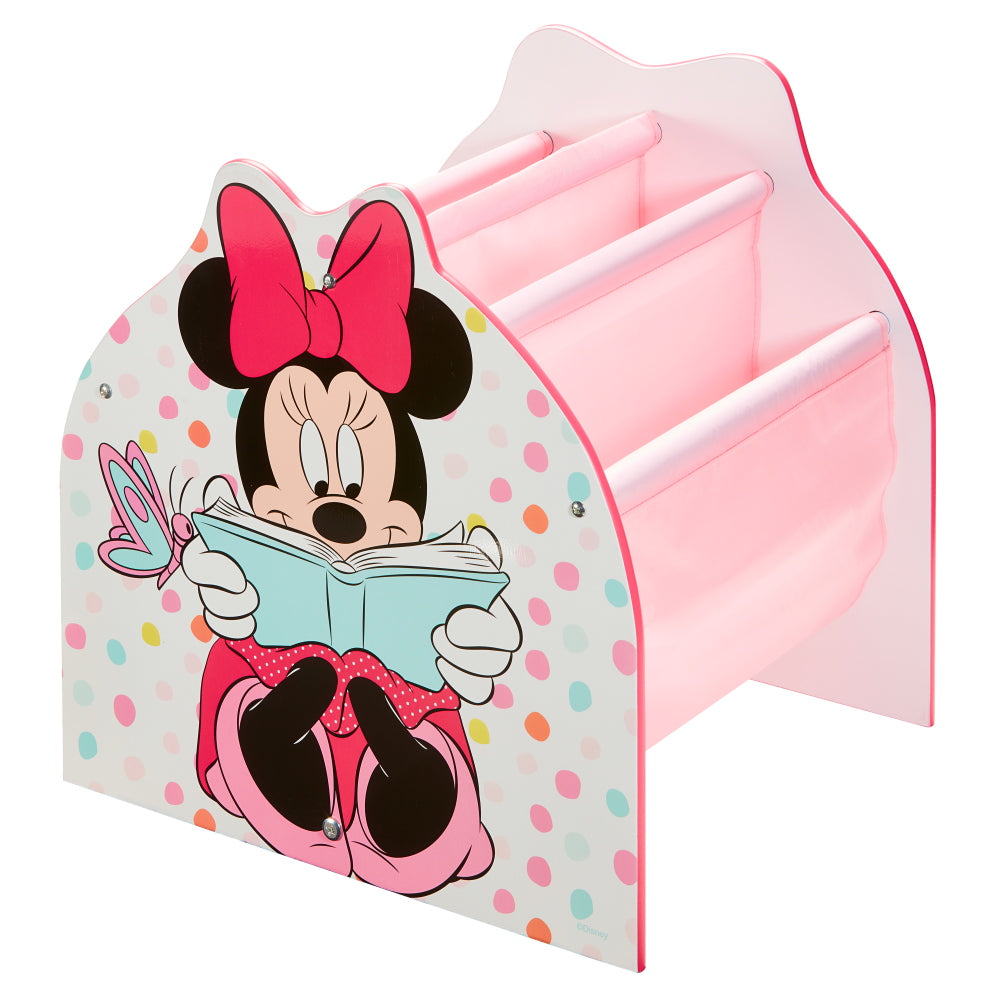 Minnie Mouse - Hängefach-Bücherregal für Kinder – Büchergestell für das Kinderzimmer