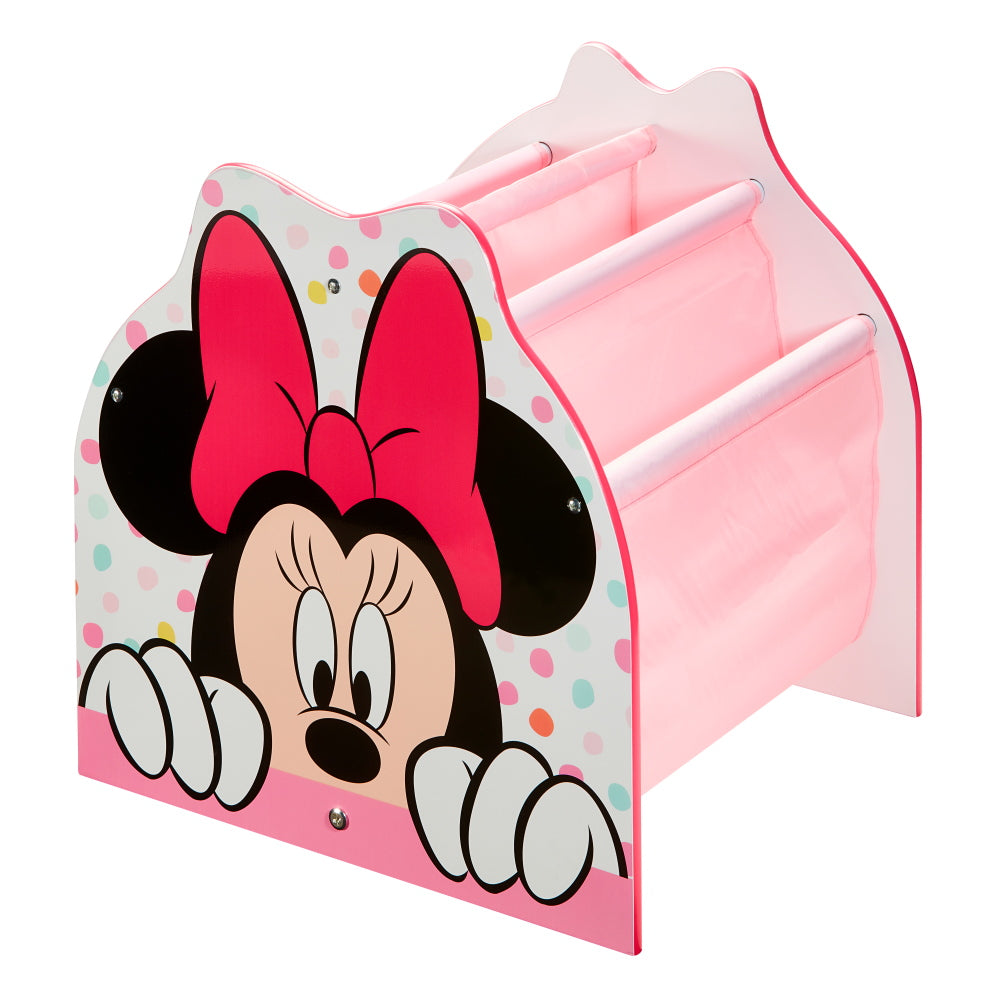 Minnie Mouse - Hängefach-Bücherregal für Kinder – Büchergestell für das Kinderzimmer