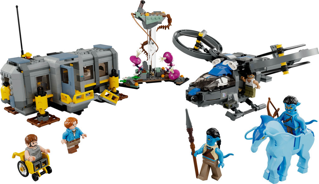 LEGO® 75573 - Avatar™ Schwebende Berge: Site 26 und RDA Samson (887 Teile)