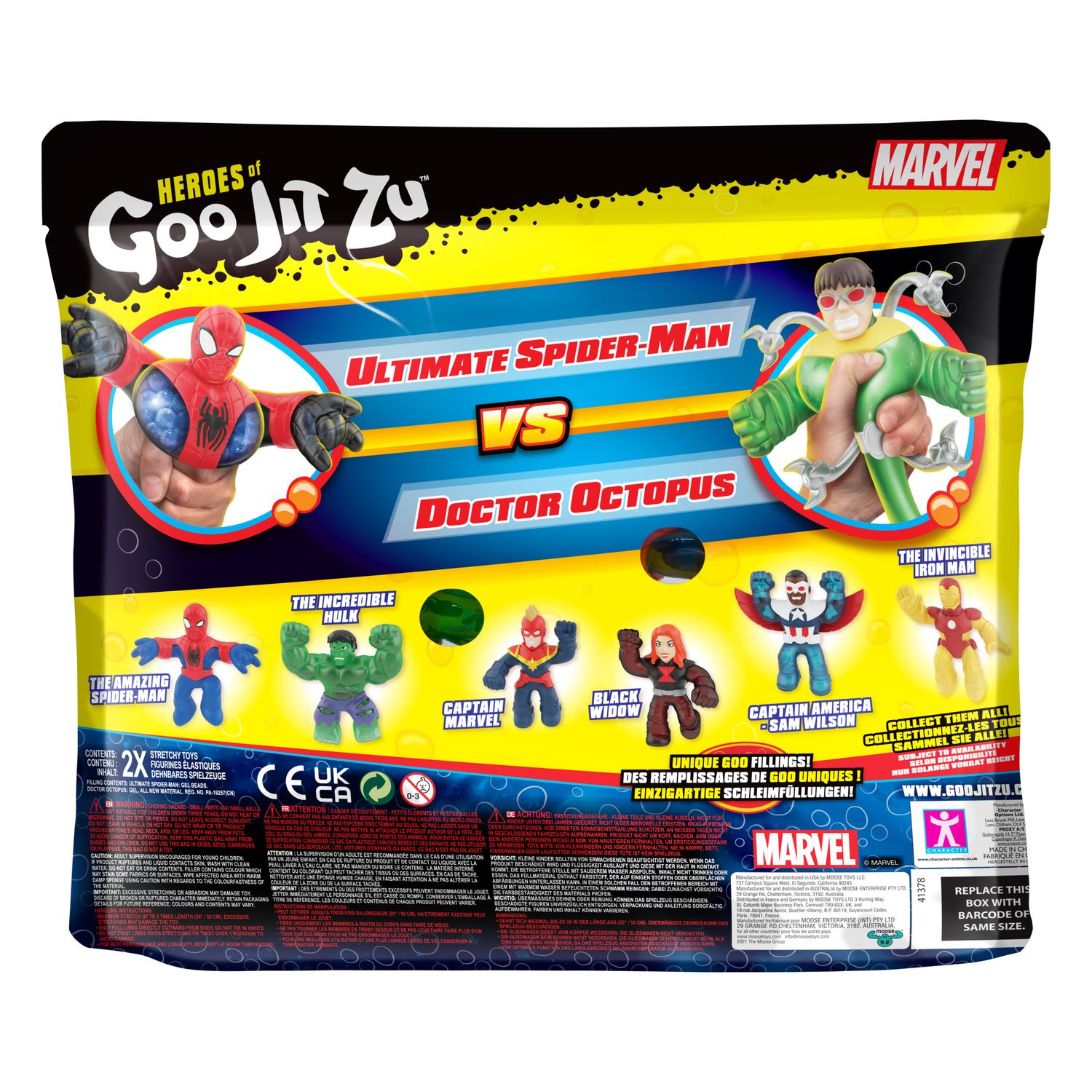 Heroes of Goo Jit Zu - Marvel Spiderman vs Dr Octopus