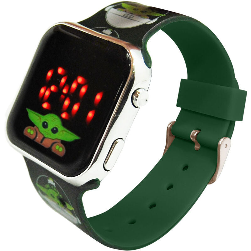 Star Wars The Mandalorian - LED digitale Armbanduhr