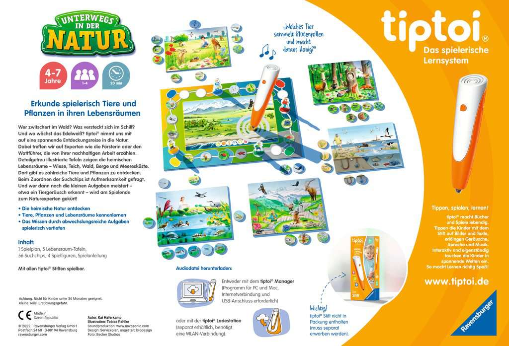 tiptoi® - Unterwegs in der Natur