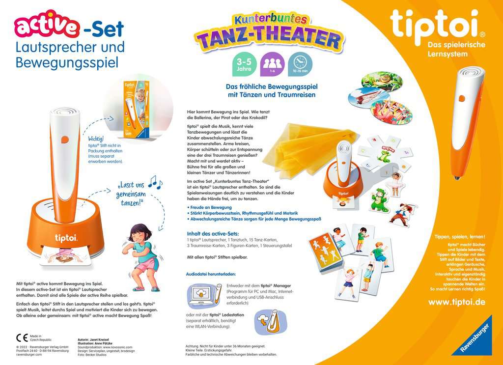 tiptoi® - Active Set - Kunterbuntes Tanz-Theater