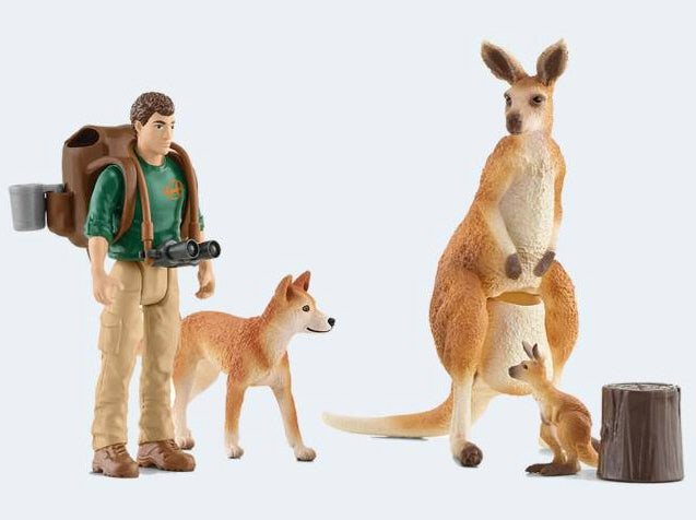 Schleich 42623 - Wild Life Outback Abenteuer Sammelfiguren Set