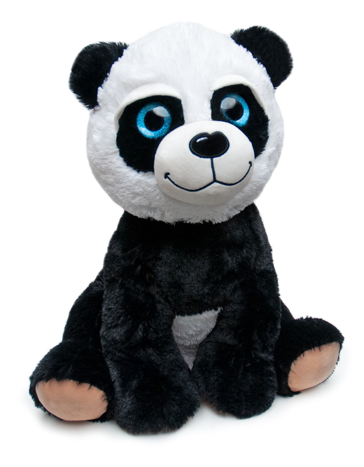 Panda mit Glitzeraugen - Plüsch - 50 cm