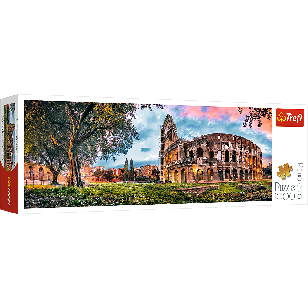 Kolosseum im Morgengrauen - Panorama Puzzle 1000 Teile