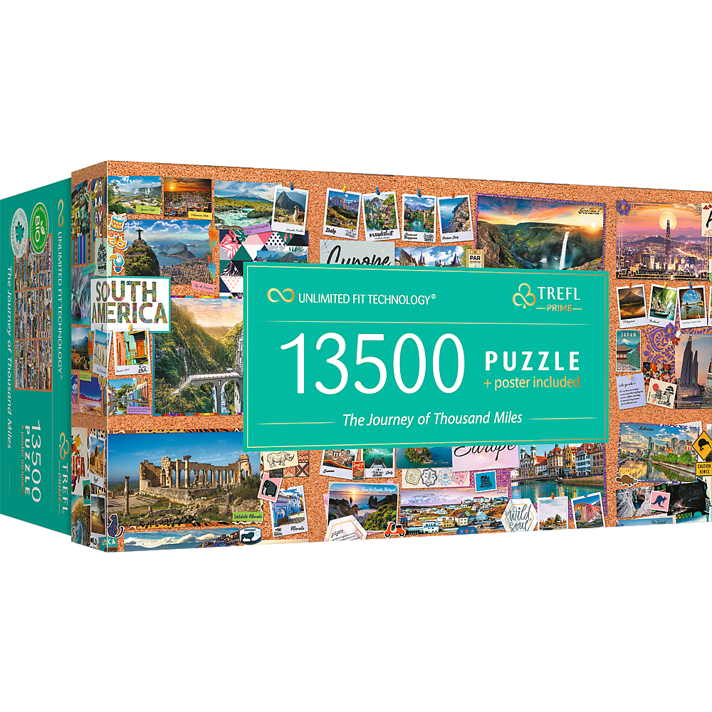 Reise von tausend Meilen - UFT Puzzle 13500 Teile