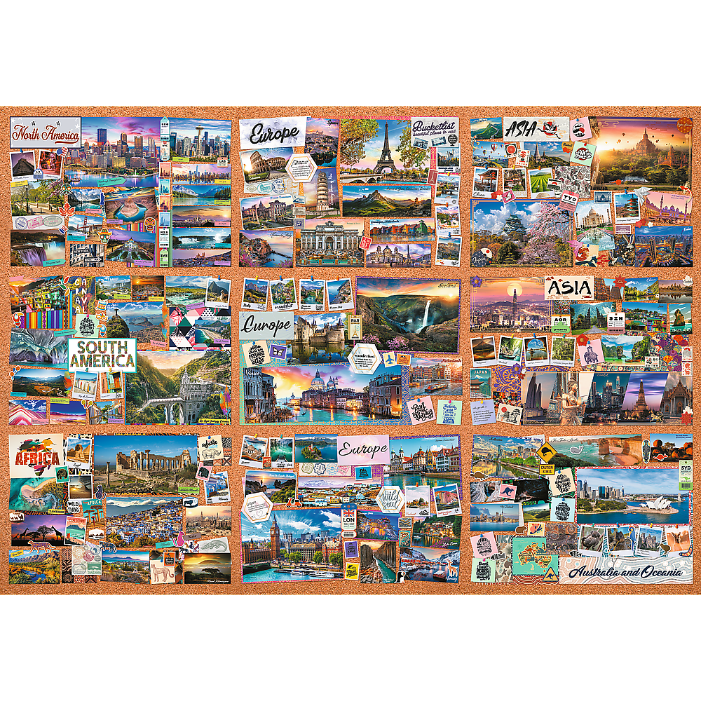 Reise von tausend Meilen - UFT Puzzle 13500 Teile