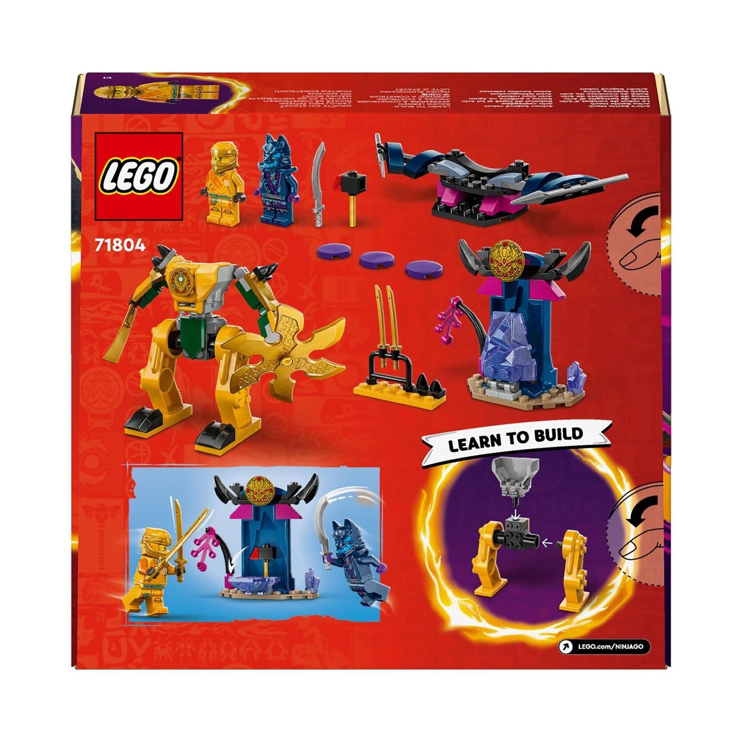 LEGO® 71804 NINJAGO - Arins Battle Mech (104 Teile)