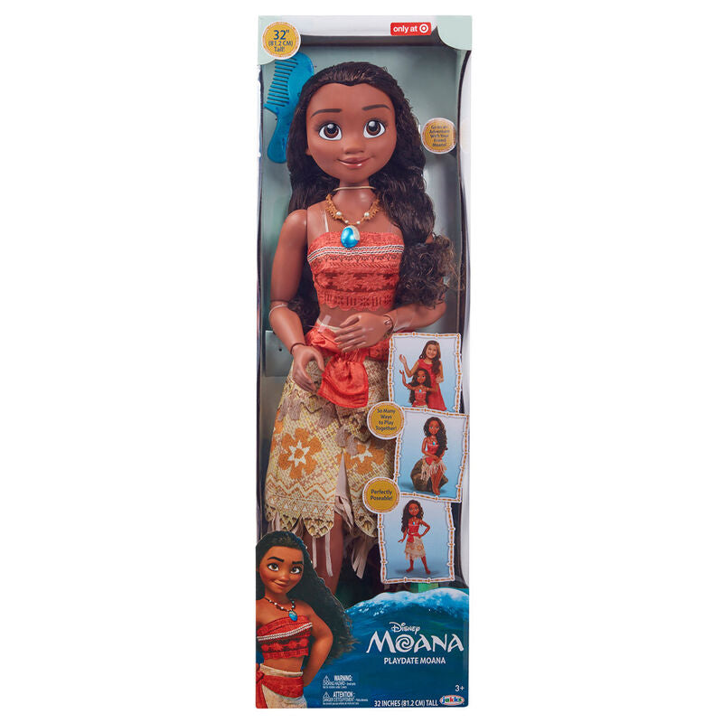 Disney Vaiana - Playdate Moana Puppe - 80 cm