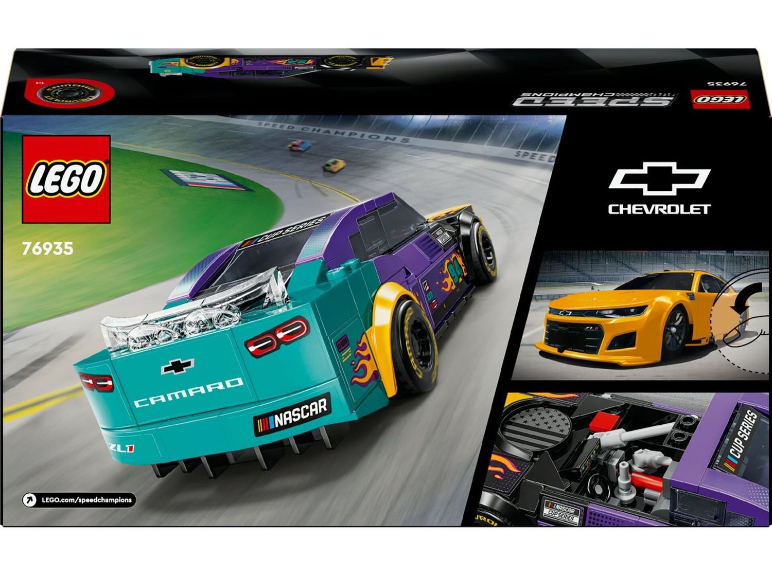 LEGO® Speed Champions 76935 - NASCAR® Next Gen Chevrolet Camaro ZL1 (328 Teile)
