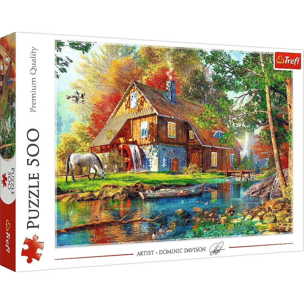 Ferienhaus am Fluss - Puzzle 500 Teile