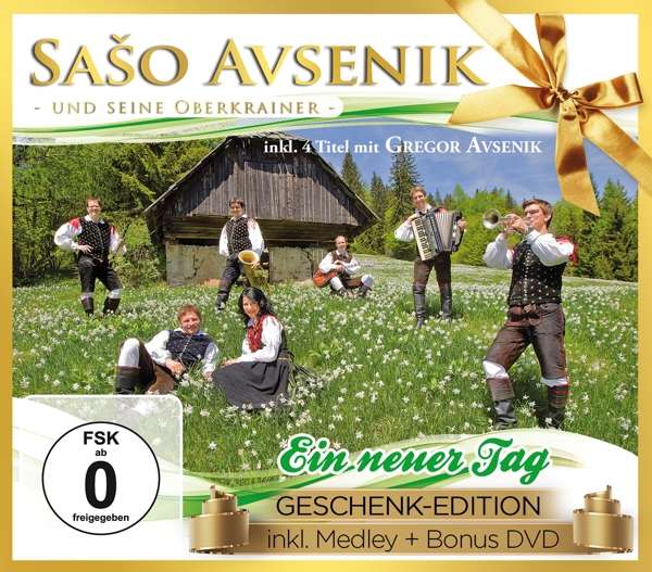 Sašo Avsenik: Ein neuer Tag, Geschenk-Edition (CD+DVD)